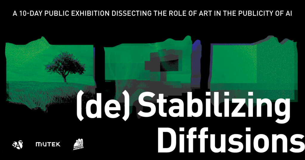 Logo for (de)Stabilzing Diffusions. Image credit: Rens Dimmendaal & Johann Siemens / Better Images of AI / Decision Tree reversed / CC-BY 4.0 / Remixed by Natalia etc.